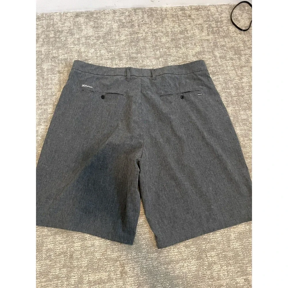 Hurley Phantom Mens 36 Unlined Board Shorts Swim Trunks Beach Gray Summer